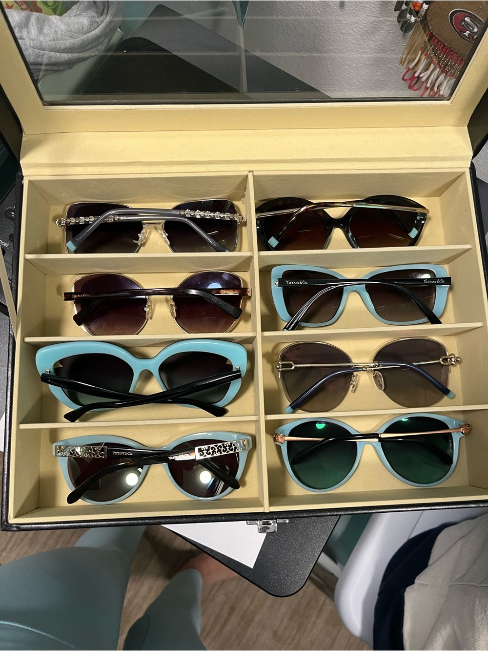 Tiffany & Co. Women's Sunglasses Collection - Black and Brown Frames - Picture 2 of 2
